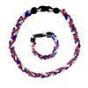 3 Rope Sport Titanium Braided Necklace & Bracelet Set