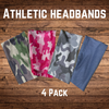 Performance Headbands 4-Pack