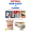 Softball Team Sleeve of ‘The Classic’ - 12 Units